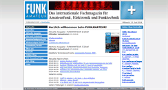 Desktop Screenshot of funkamateur.de